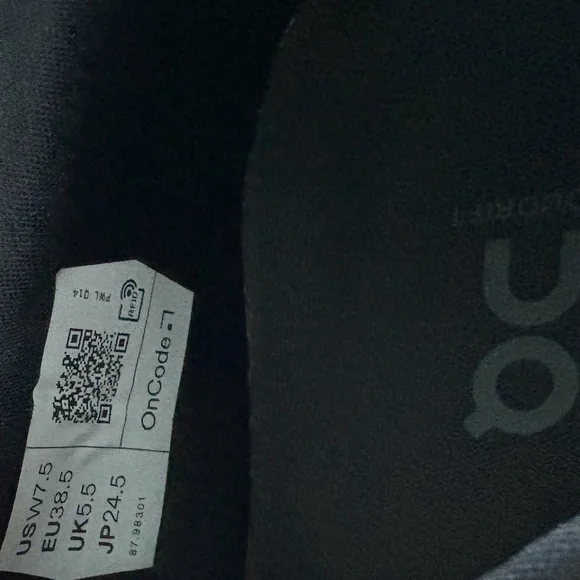 On running Cloudrift women’s 7.5 sneaker shoes - Picture 7 of 7